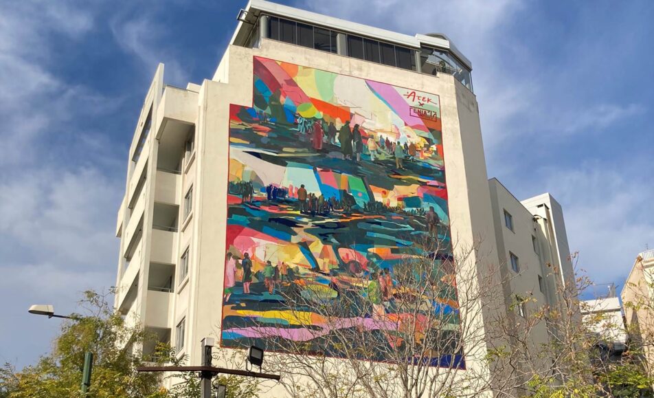 ακρόπολη τοιχογραφία